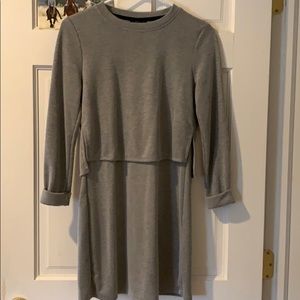 Topshop one piece stripes dress